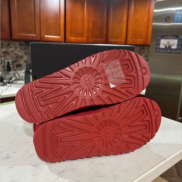 UGG Neumel Men's Chukka Boot Samba Red Lace-up Wool Scokliner M/3236 SBR - Picture 5 of 7